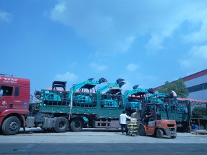 陜西整車(chē)小型挖掘機(jī)發(fā)貨了